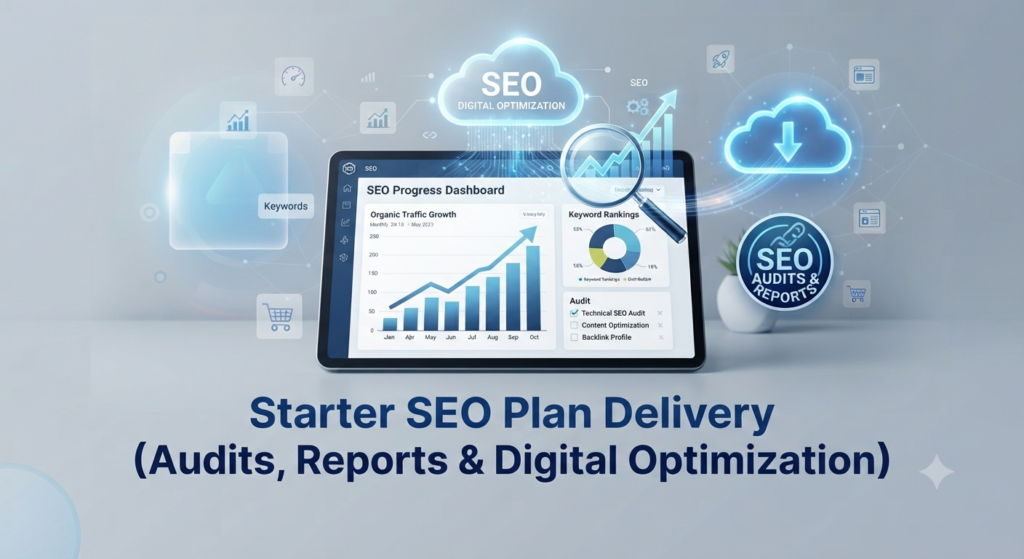 Starter SEO Plan Service Delivery Policy with SEO Audit and Monthly Reporting